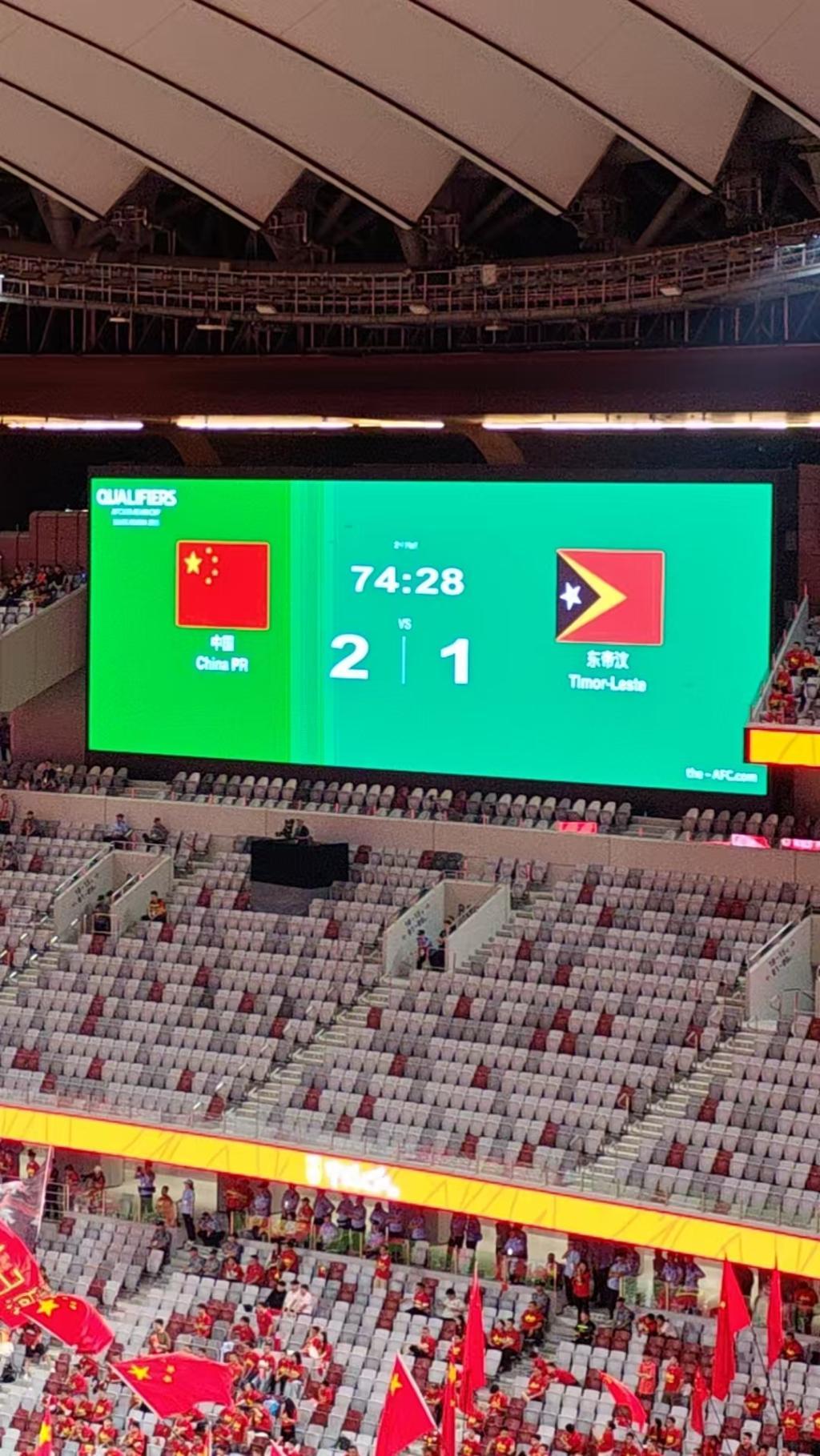 U23亚预赛西安开赛,中国队2:1险胜东帝汶